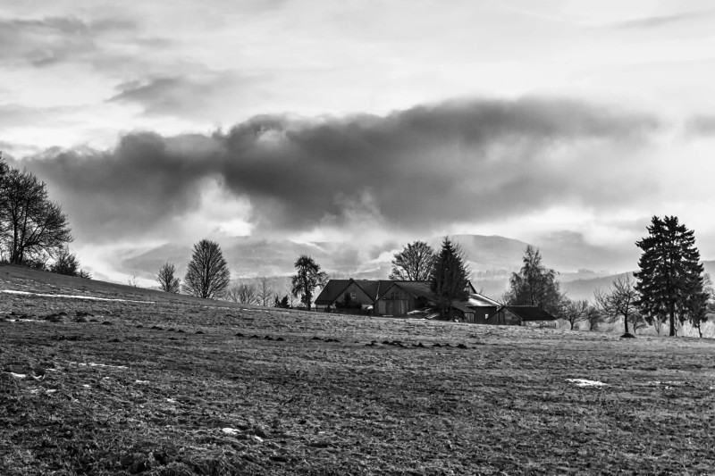 Rhon Farm B&W